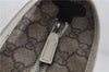 Authentic GUCCI Vintage Shoulder Tote Bag GG PVC Leather 211138 Brown 0281F