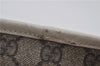 Authentic GUCCI Vintage Shoulder Tote Bag GG PVC Leather 211138 Brown 0281F