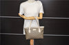 Authentic GUCCI Vintage Shoulder Tote Bag GG PVC Leather 211138 Brown 0281F