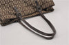 Authentic FENDI Zucchino Shoulder Hand Bag Canvas Leather Brown 0281G