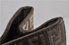 Authentic FENDI Zucchino Shoulder Hand Bag Canvas Leather Brown 0281G