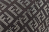Authentic FENDI Zucchino Shoulder Hand Bag Canvas Leather Brown 0281G