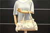 Authentic MIU MIU Vintage Leather Shoulder Tote Bag White 0284G