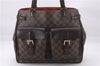 Authentic Louis Vuitton Damier Uzes Shoulder Tote Bag Purse N51128 LV 0285F