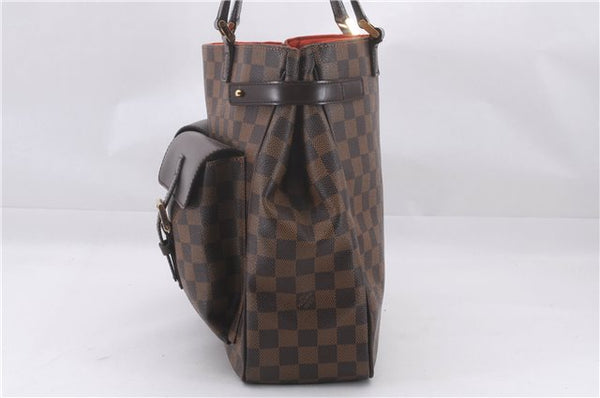 Authentic Louis Vuitton Damier Uzes Shoulder Tote Bag Purse N51128 LV 0285F