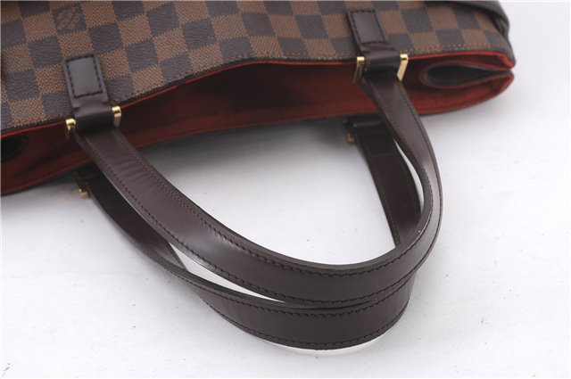Authentic Louis Vuitton Damier Uzes Shoulder Tote Bag Purse N51128 LV 0285F