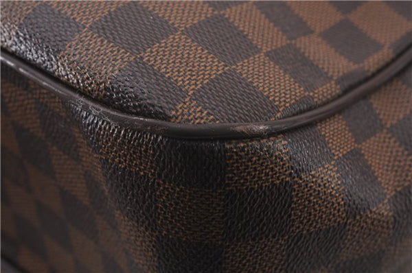 Authentic Louis Vuitton Damier Uzes Shoulder Tote Bag Purse N51128 LV 0285F