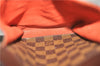 Authentic Louis Vuitton Damier Uzes Shoulder Tote Bag Purse N51128 LV 0285F