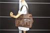 Authentic Louis Vuitton Damier Uzes Shoulder Tote Bag Purse N51128 LV 0285F