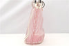 Authentic Christian Dior Trotter Hand Tote Bag Vinyl Leather Pink Clear 0285G