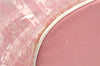 Authentic Christian Dior Trotter Hand Tote Bag Vinyl Leather Pink Clear 0285G