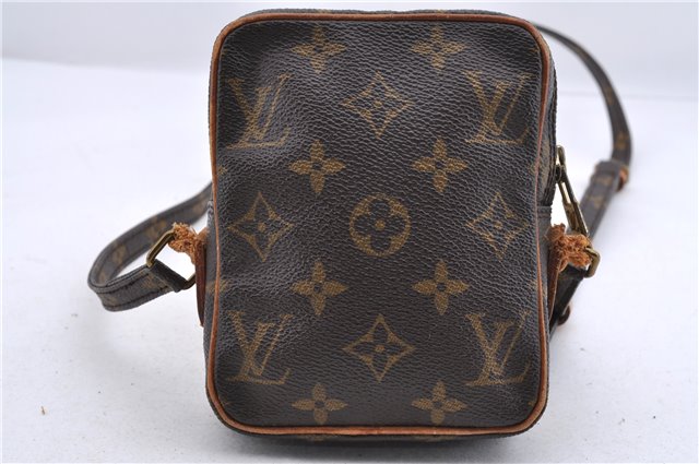 Auth Louis Vuitton Monogram Mini Poche Danube Shoulder Cross Bag M45268 LV 0287D