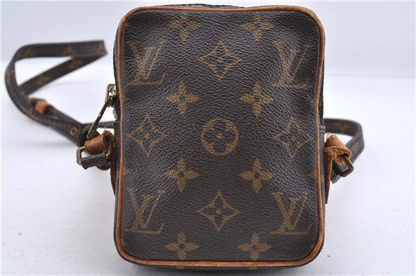 Auth Louis Vuitton Monogram Mini Poche Danube Shoulder Cross Bag M45268 LV 0287D