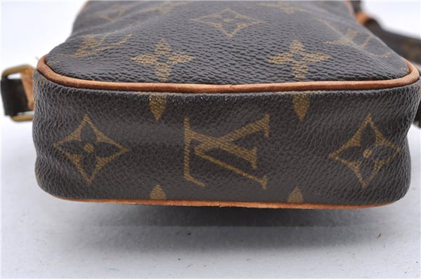 Auth Louis Vuitton Monogram Mini Poche Danube Shoulder Cross Bag M45268 LV 0287D