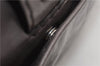 Authentic PRADA Leather Nappa Chain Shoulder Hand Bag Purse Gray Junk 0287G