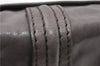 Authentic PRADA Leather Nappa Chain Shoulder Hand Bag Purse Gray Junk 0287G
