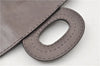 Authentic PRADA Leather Nappa Chain Shoulder Hand Bag Purse Gray Junk 0287G