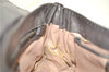 Authentic PRADA Leather Nappa Chain Shoulder Hand Bag Purse Gray Junk 0287G