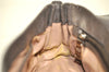Authentic PRADA Leather Nappa Chain Shoulder Hand Bag Purse Gray Junk 0287G