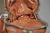 Authentic PRADA Vintage Leather Nappa Shoulder Hand Bag Purse Brown 0288G