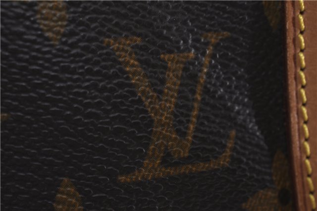 Authentic Louis Vuitton Monogram Bucket GM Shoulder Bag M42236 LV 0289D