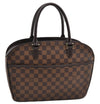 Authentic Louis Vuitton Damier Sarria Horizontal Hand Bag N51282 LV 0289F