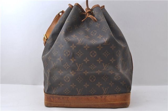 Authentic Louis Vuitton Monogram Noe Shoulder Bag M42224 LV 0290D