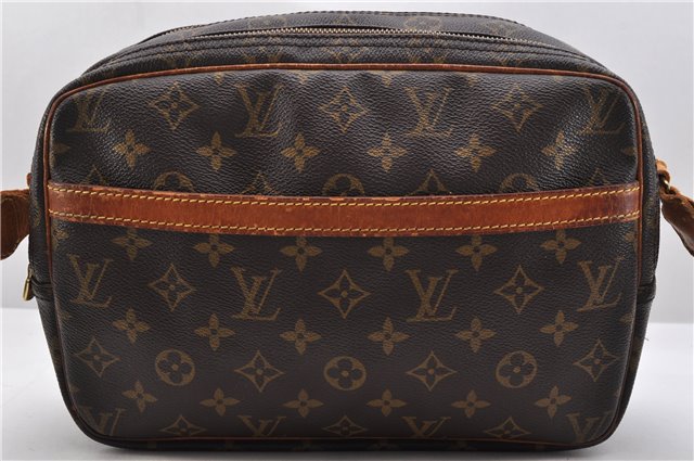 Auth Louis Vuitton Monogram Reporter PM Shoulder Cross Body Bag M45254 LV 0291D