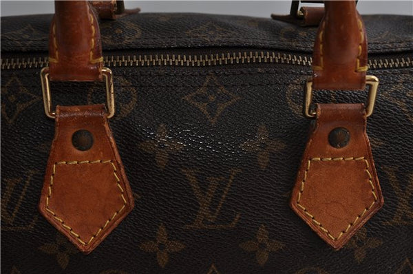 Authentic Louis Vuitton Monogram Speedy 25 Hand Bag M41528 LV 0292D