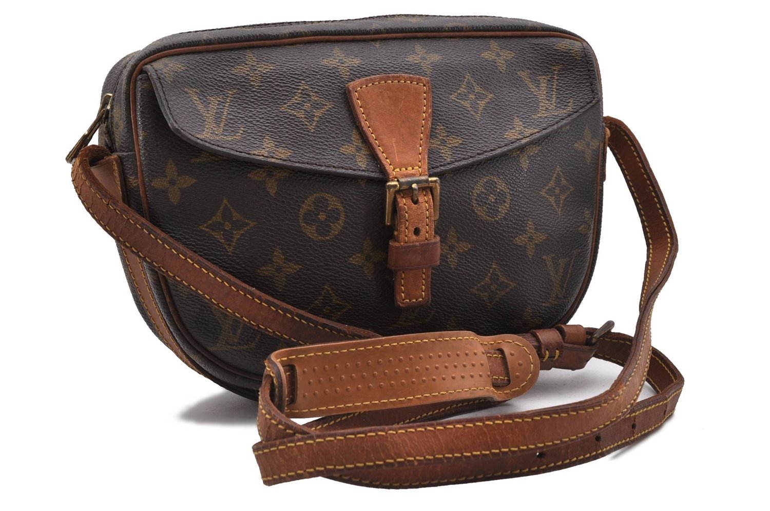 Auth Louis Vuitton Monogram Jeune Fille PM Shoulder Cross Bag M51227 LV 0293D