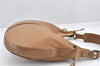 Authentic BURBERRY Check Vintage Leather Shoulder Bag Purse Brown 0295G