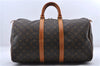 Authentic Louis Vuitton Monogram Keepall 45 Boston Bag M41428 LV 0296D