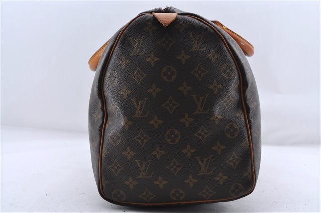 Authentic Louis Vuitton Monogram Keepall 45 Boston Bag M41428 LV 0296D