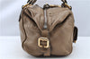 Authentic Chloe Paddington Vintage Leather Shoulder Hand Bag Purse Brown 0296G