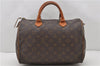 Authentic Louis Vuitton Monogram Speedy 30 Hand Bag Puese M41526 LV 0297D