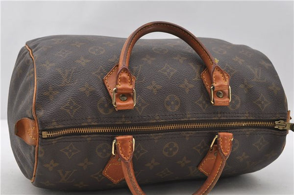 Authentic Louis Vuitton Monogram Speedy 30 Hand Bag Puese M41526 LV 0297D