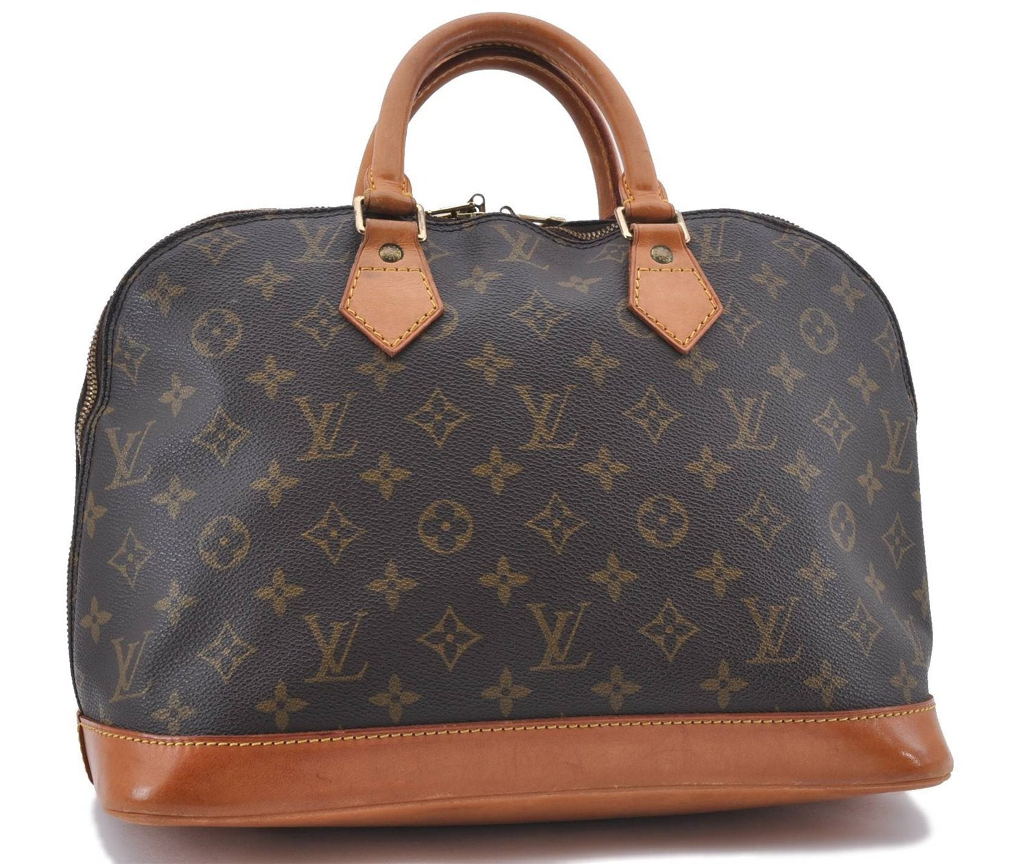 Authentic Louis Vuitton Monogram Alma Hand Bag M51130 LV 0298D