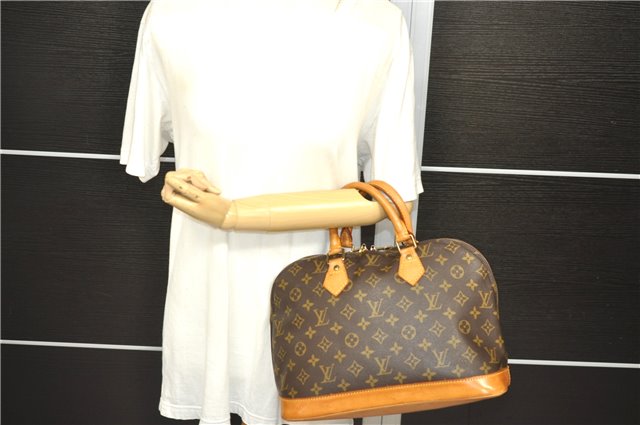 Authentic Louis Vuitton Monogram Alma Hand Bag M51130 LV 0298D