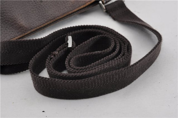 Authentic GUCCI Shoulder Cross Body Bag GG Canvas Leather 27639 Brown 0301G