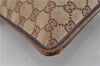 Authentic GUCCI Shoulder Cross Body Bag GG Canvas Leather 27639 Brown 0301G
