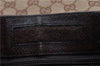 Authentic GUCCI Shoulder Cross Body Bag GG Canvas Leather 27639 Brown 0301G
