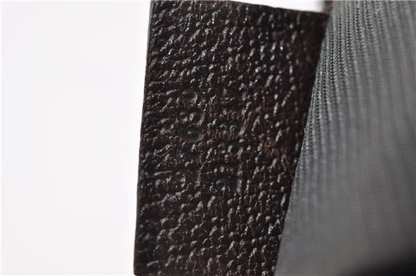 Authentic GUCCI Shoulder Cross Body Bag GG Canvas Leather 27639 Brown 0301G