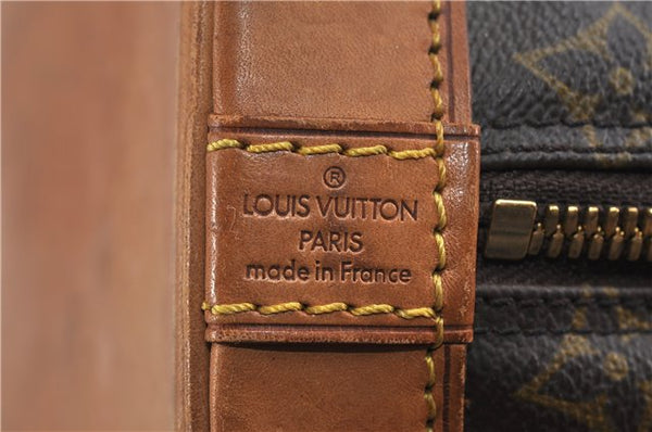 Authentic Louis Vuitton Monogram Alma Hand Bag Purse M51130 LV 0302D