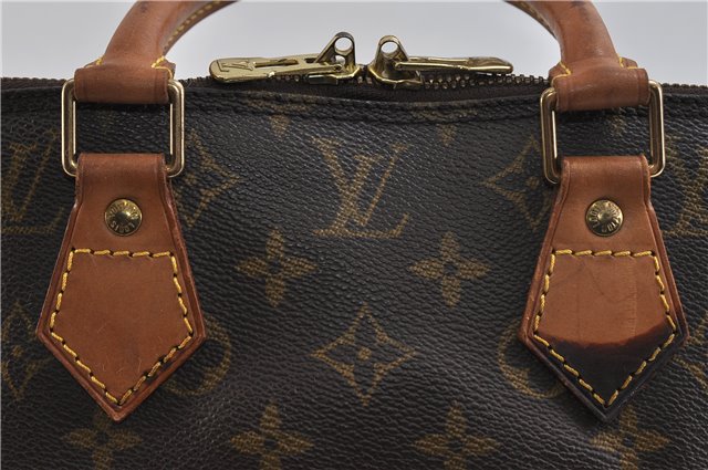 Authentic Louis Vuitton Monogram Alma Hand Bag Purse M51130 LV 0302D