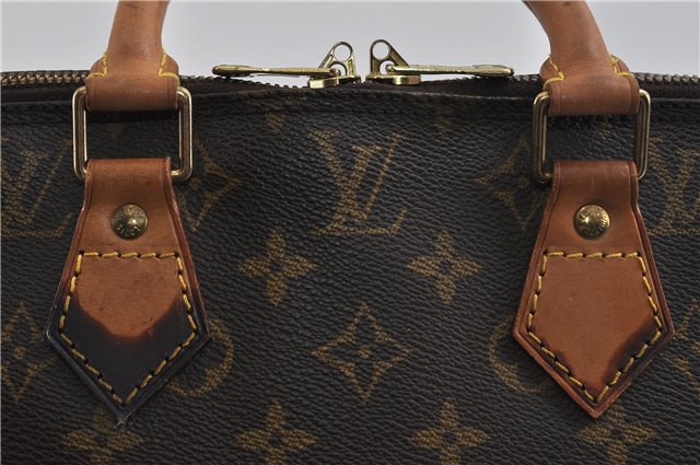 Authentic Louis Vuitton Monogram Alma Hand Bag Purse M51130 LV 0302D