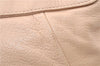 Authentic YVES SAINT LAURENT Rive Gauche Nadja Shoulder Bag Leather Beige 0302G