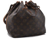 Authentic Louis Vuitton Monogram Petit Noe Shoulder Bag M42226 LV 0303D