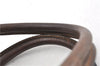 Authentic GUCCI Web Sherry Line Hand Boston Bag GG PVC Leather Brown Junk 0303G