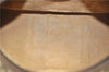 Authentic GUCCI Web Sherry Line Hand Boston Bag GG PVC Leather Brown Junk 0303G