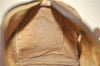 Authentic GUCCI Web Sherry Line Hand Boston Bag GG PVC Leather Brown Junk 0303G